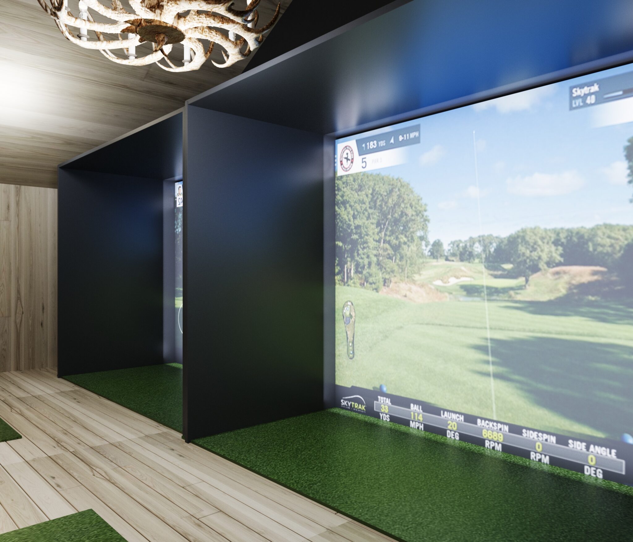 Golf simulators